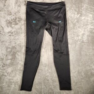 Under Armour ColdGear 3.0 Leggings Womens Medium Black Excellent Base Layer